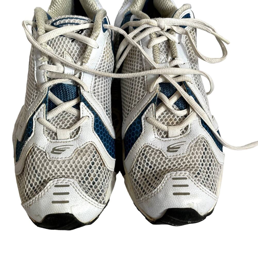 Espira Size 10.5 Men's Sneakers White blue SRL502 shoes athletic